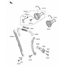 Camshaft/tensioner