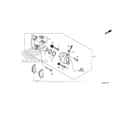 Задний тормозной суппорт