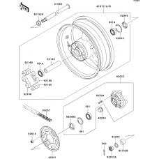 Rear hub