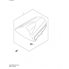 Seat tail box              

                  Gsx-r750k4/u2k4