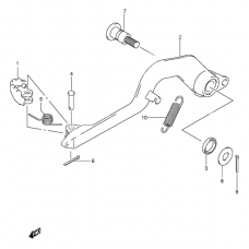 Front brake caliper