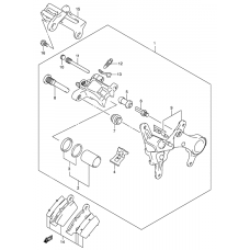 Rear caliper