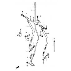 Front brake hose              

                  Gsf1200sav/saw/sax/say