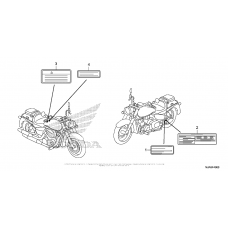 Информационные наклейки