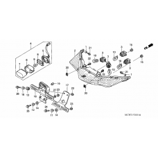 Rear combination light              

                  E,ED,EK,F