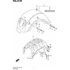 Rear Fender (Vl800Tl7 E33)