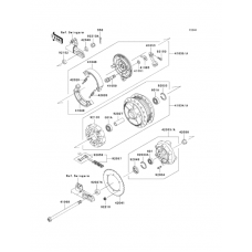 Rear wheel/chain