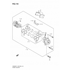 Front caliper              

                  Gsx650fl1 e28