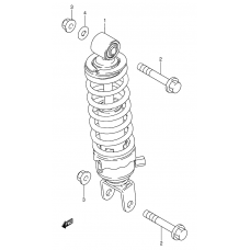 Rear shock absorber
