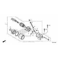 Starting motor