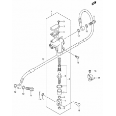 Rear master cylinder              

                  Model k4