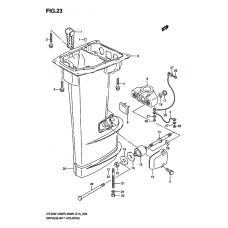 Drive shaft housing