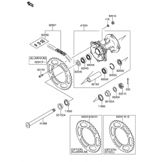 Rear hub