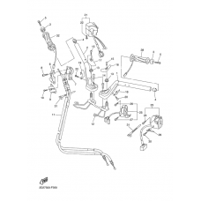 Steering handle & cable