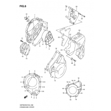 Crankcase cover ass`y (v