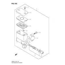 Rear master cylinder