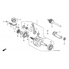 Crankshaft/piston