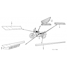 Stripe/emblem              

                  CB125TP