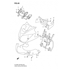 Cowl body installation parts