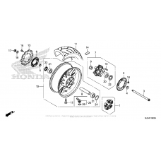 Заднее колесо