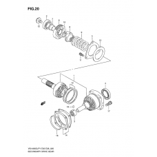 Secondary drive gear