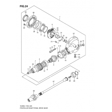 Propeller shaft - final drive gear