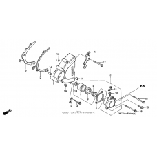Left crankcase cover