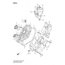 Crankcase cover ass`y (v