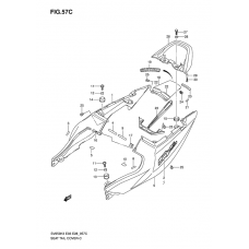 Seat tail cover              

                  Sv650k5