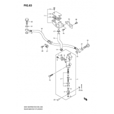 Rear master cylinder