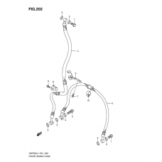 Front brake hose              

                  Gsf650sul1 e21