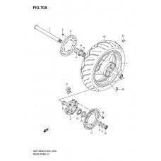 Rear wheel complete assy              

                  Gsf1250k7/sk7/k8/sk8/k9/sk9/sl0