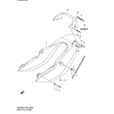 Seat tail cover              

                  Gsf600sk2/suk2