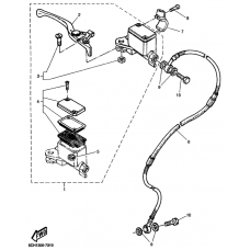 Front master cylinder