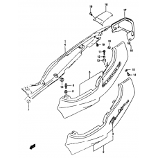 Frame cover              

                  Gsf1200y/sy