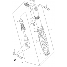 Rear shock absorber              

                  Model k4