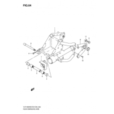 Rear swinging arm