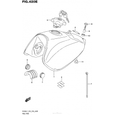 Топливный бак (For Pgz) (Rv200L7 E28)