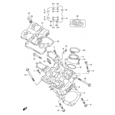 Front cylinder head              

                  Model v