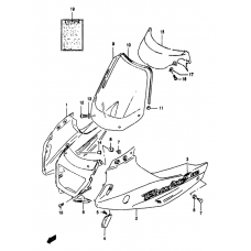 Cowling body              

                  Gsf1200st/sv/sav