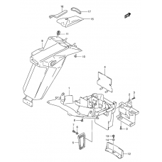 Rear fender              

                  Model k4/k5/k6/k7