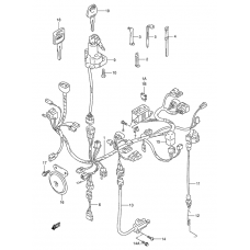 Wiring harness              

                  Model v/w/x