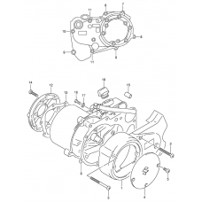 Crankcase cover ass`y (v