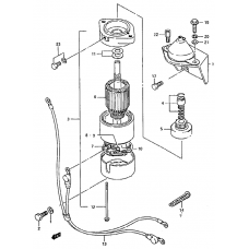 Starting motor