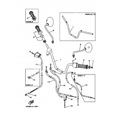 Steering Handle, Cable