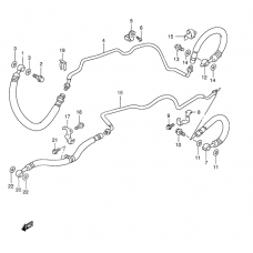 Front brake pipe              

                  Gsf1200sav