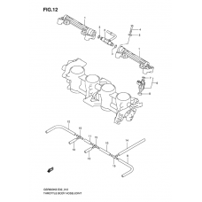 Throttle body hose/joint