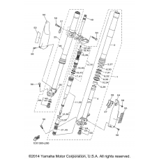 Вилка передней оси
