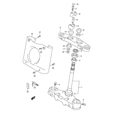 Steering stem              

                  Model w/x