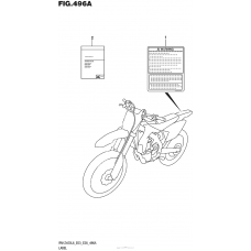 Информационные наклейки (Rm-Z450L6 E03)